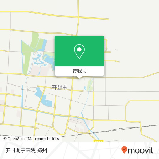 开封龙亭医院地图
