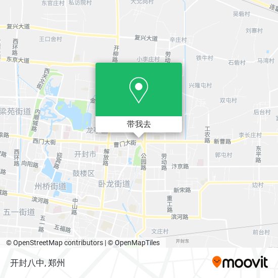 开封八中地图