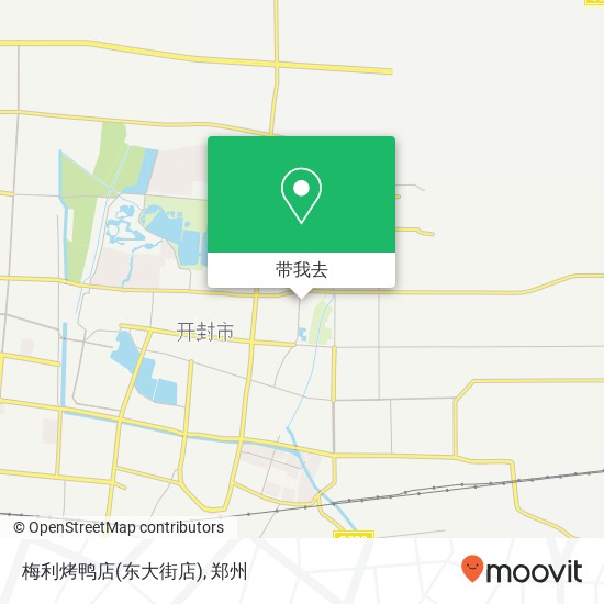 梅利烤鸭店(东大街店)地图