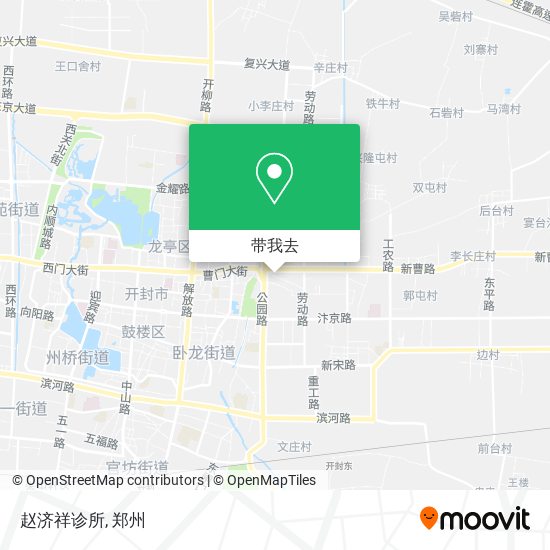 赵济祥诊所地图