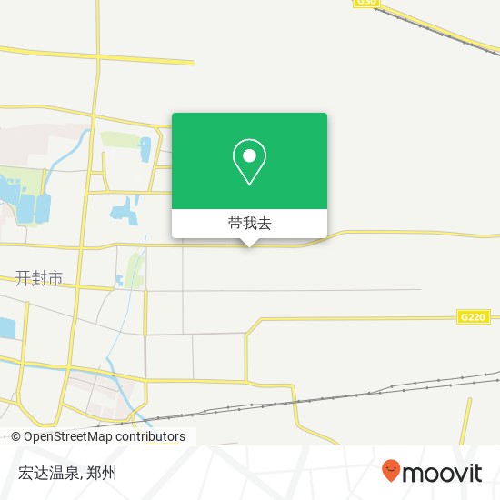 宏达温泉地图