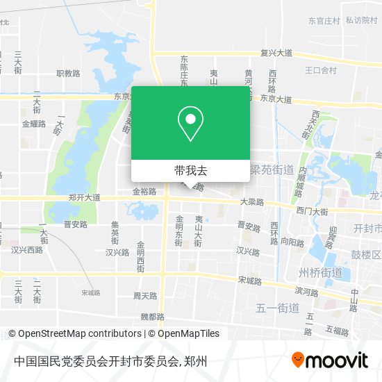 中国国民党委员会开封市委员会地图