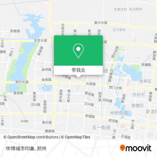 华博城市印象地图