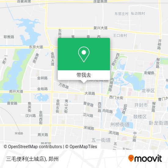 三毛便利(土城店)地图