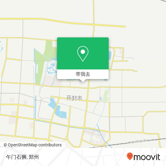 午门石狮地图