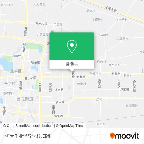 河大作业辅导学校地图