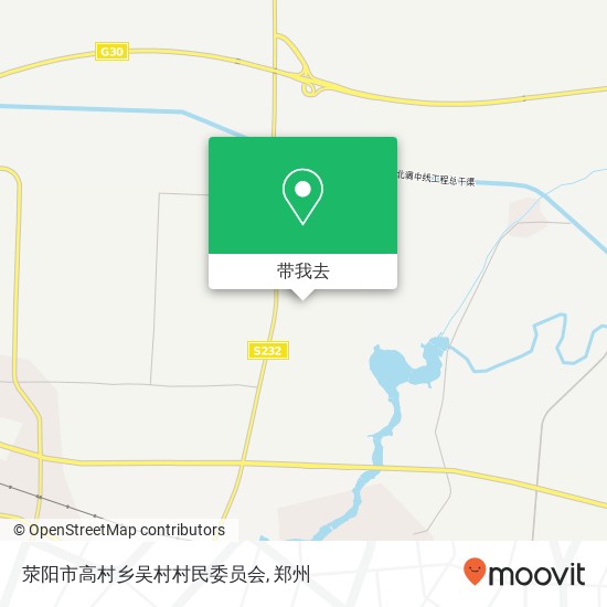 荥阳市高村乡吴村村民委员会地图