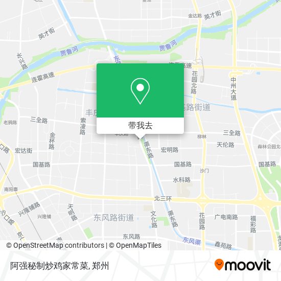 阿强秘制炒鸡家常菜地图