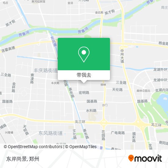 东岸尚景地图