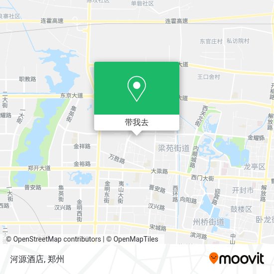 河源酒店地图
