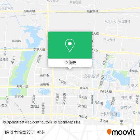吸引力造型设计地图
