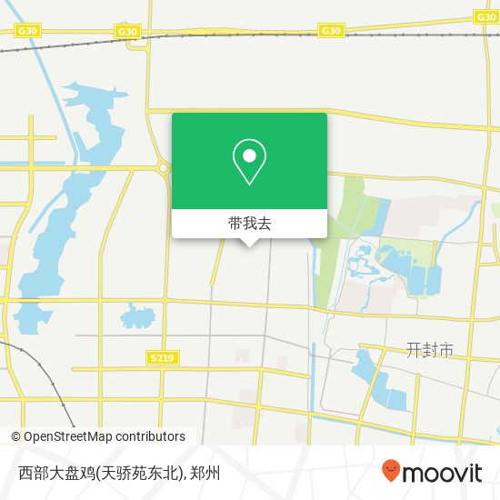 西部大盘鸡(天骄苑东北)地图