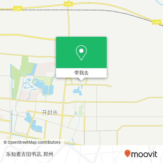 乐知斋古旧书店地图