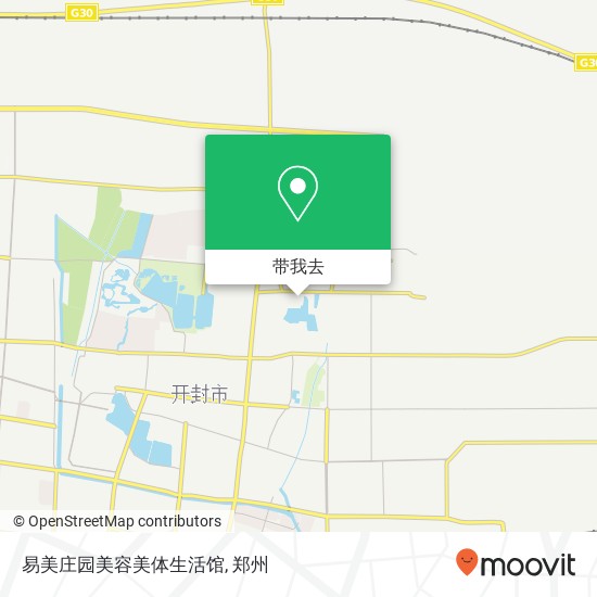 易美庄园美容美体生活馆地图