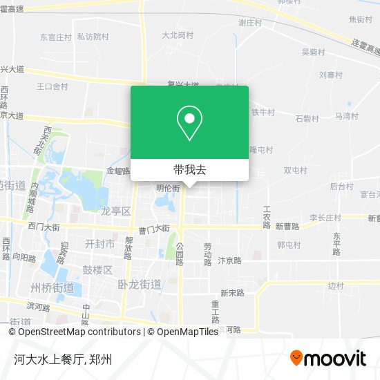 河大水上餐厅地图