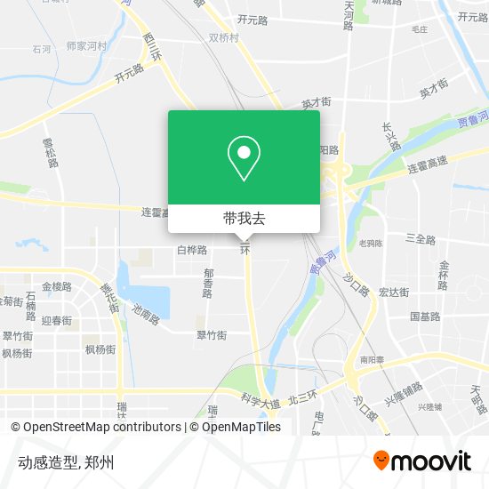 动感造型地图