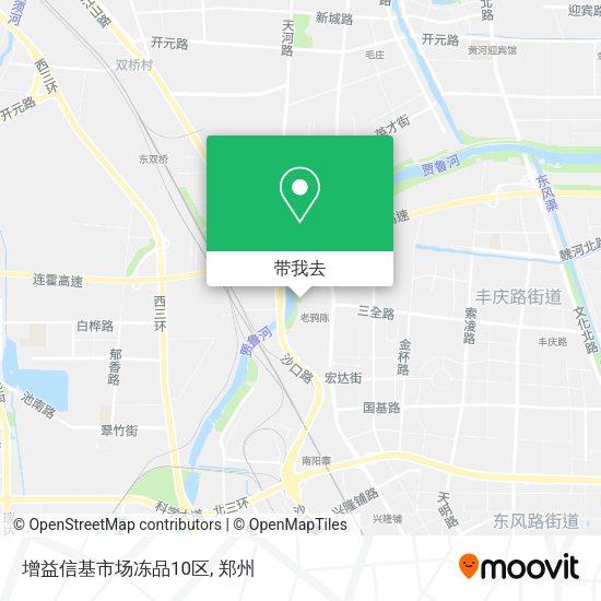 增益信基市场冻品10区地图