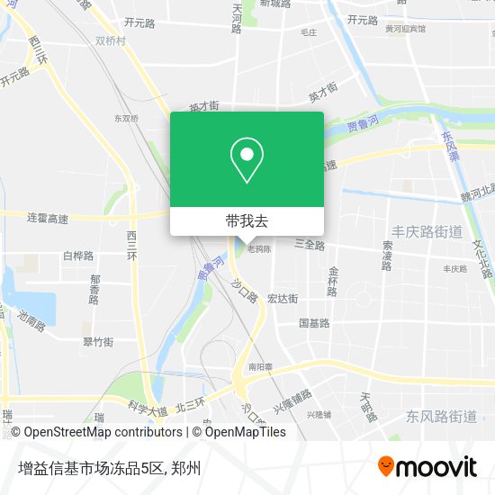 增益信基市场冻品5区地图