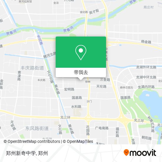 郑州新奇中学地图