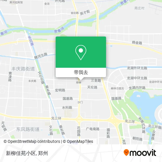 新柳佳苑小区地图