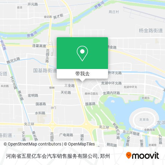 河南省五星亿车会汽车销售服务有限公司地图