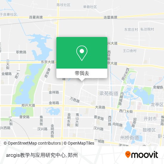 arcgis教学与应用研究中心地图