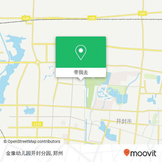 金豫幼儿园开封分园地图