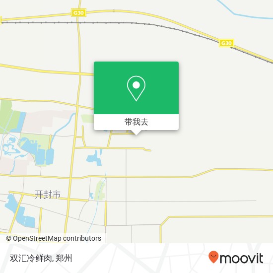 双汇冷鲜肉地图