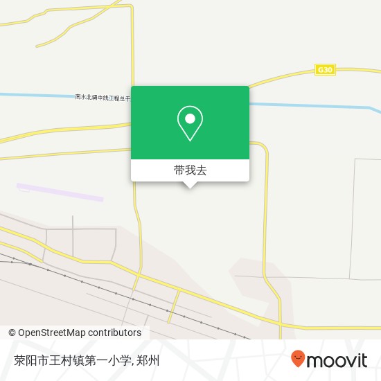 荥阳市王村镇第一小学地图