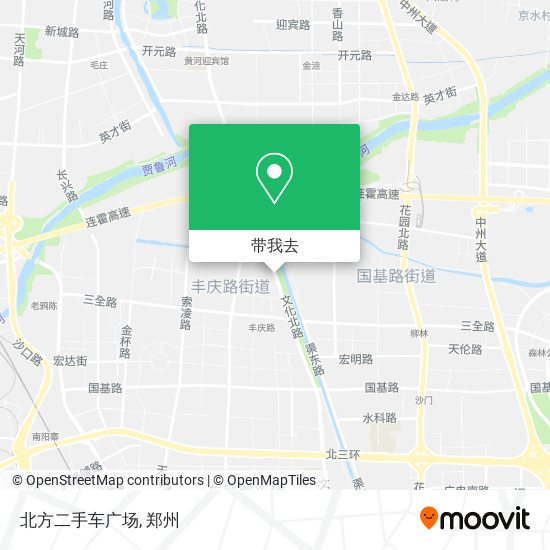 北方二手车广场地图