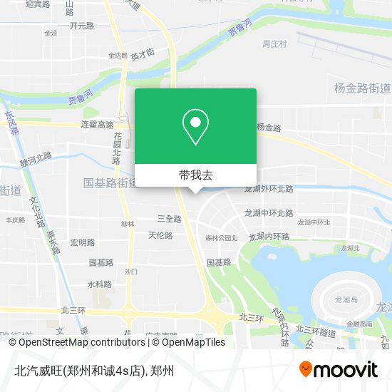 北汽威旺(郑州和诚4s店)地图