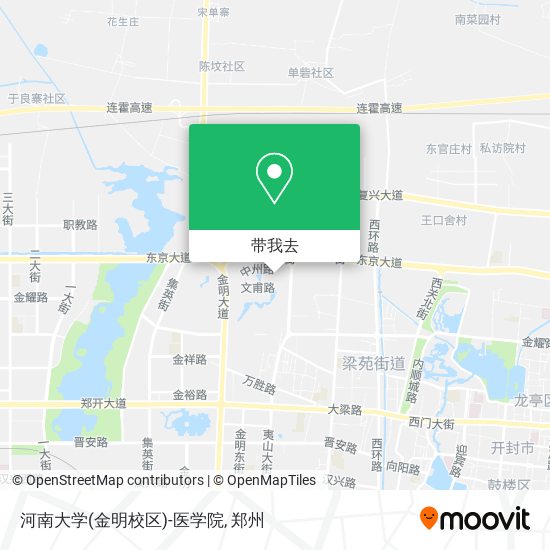 河南大学(金明校区)-医学院地图