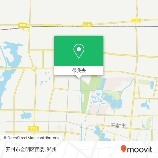 开封市金明区团委地图