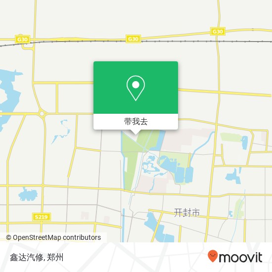 鑫达汽修地图