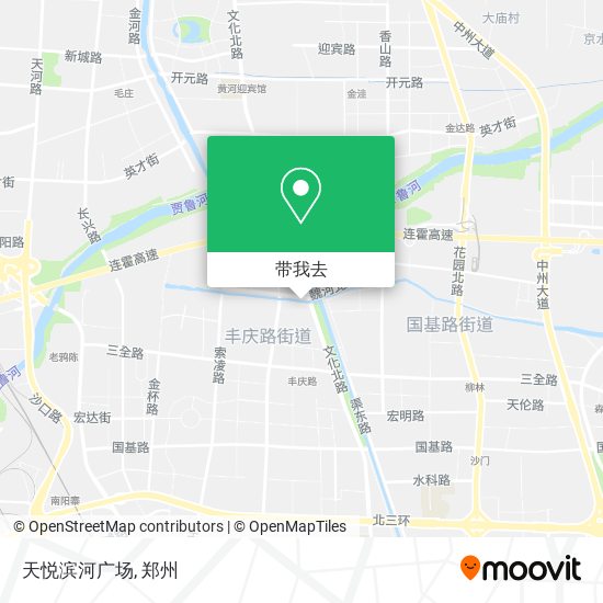天悦滨河广场地图
