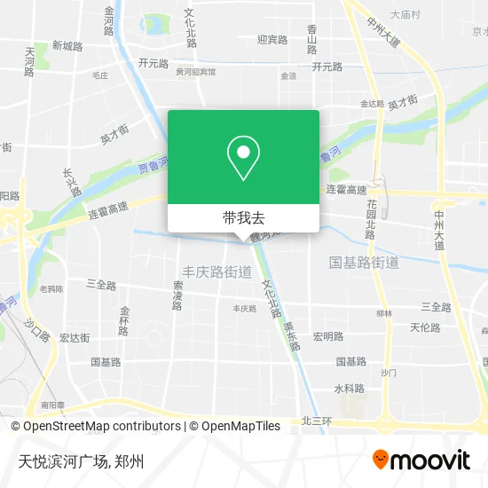 天悦滨河广场地图