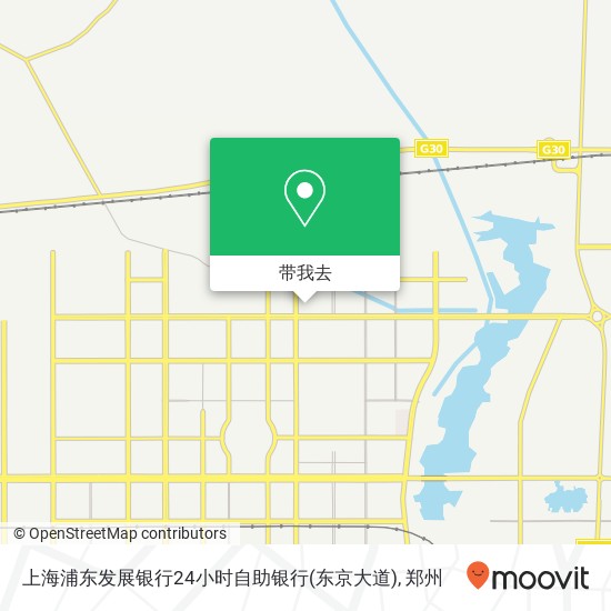 上海浦东发展银行24小时自助银行(东京大道)地图
