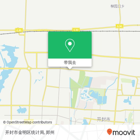 开封市金明区统计局地图