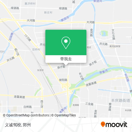 义诚驾校地图