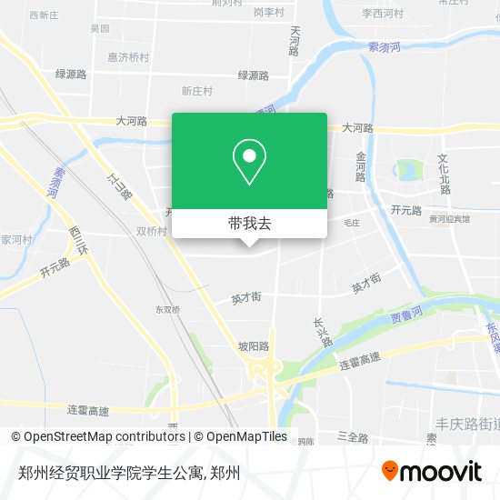 郑州经贸职业学院学生公寓地图