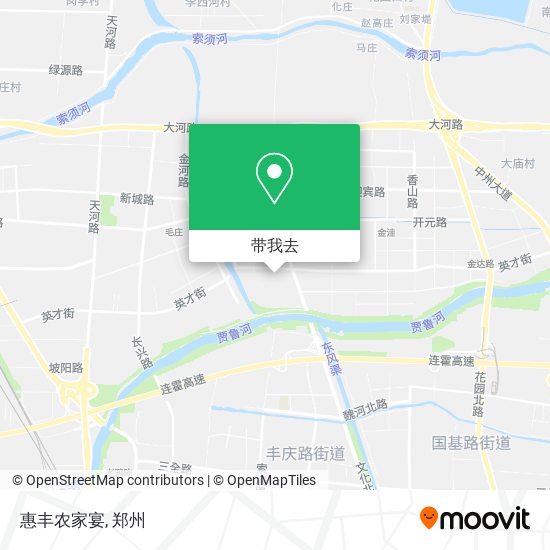 惠丰农家宴地图