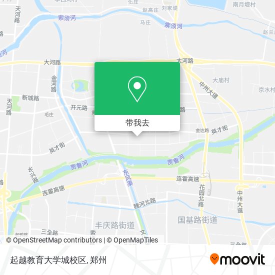 起越教育大学城校区地图