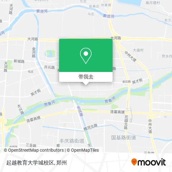 起越教育大学城校区地图