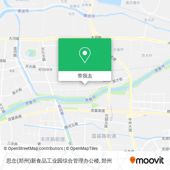 思念(郑州)新食品工业园综合管理办公楼地图