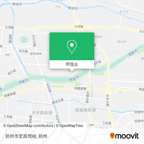 郑州市宏昌驾校地图