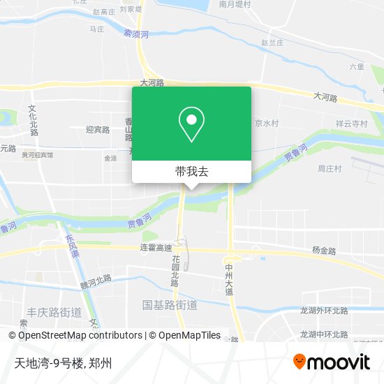 天地湾-9号楼地图