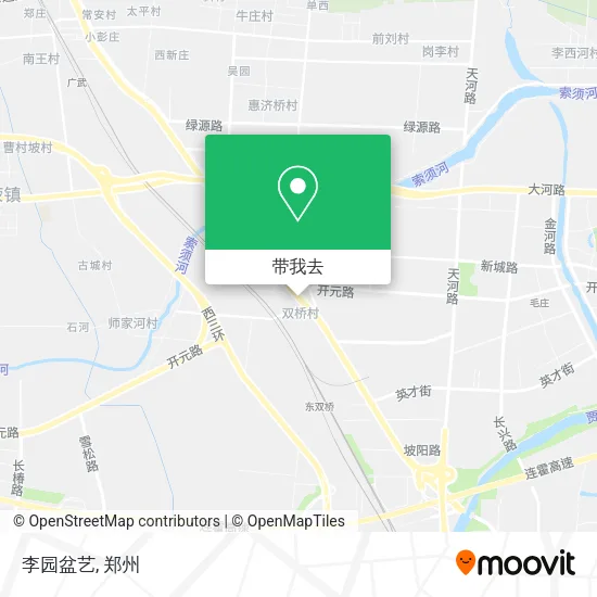 李园盆艺地图