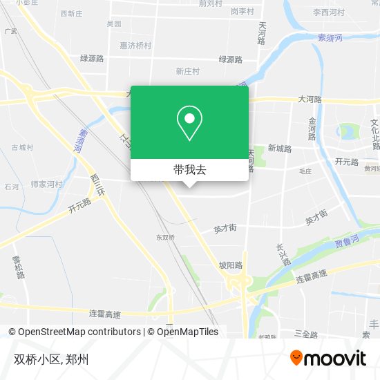 双桥小区地图