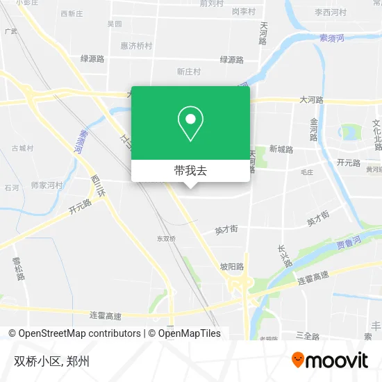 双桥小区地图
