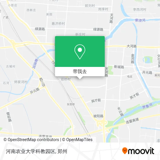 河南农业大学科教园区地图